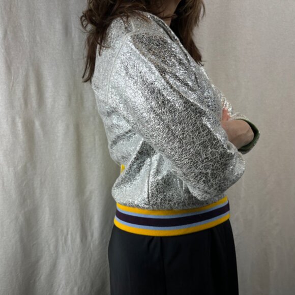 Silver Juicy Couture Bomber - Picture 5 of 14